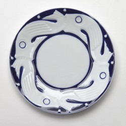 Sargadelos catálogo cerámica online Vajilla Peces Azul